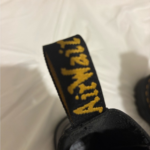 Dr. Martens Black Platform Combat Boots - Picture 7 of 7